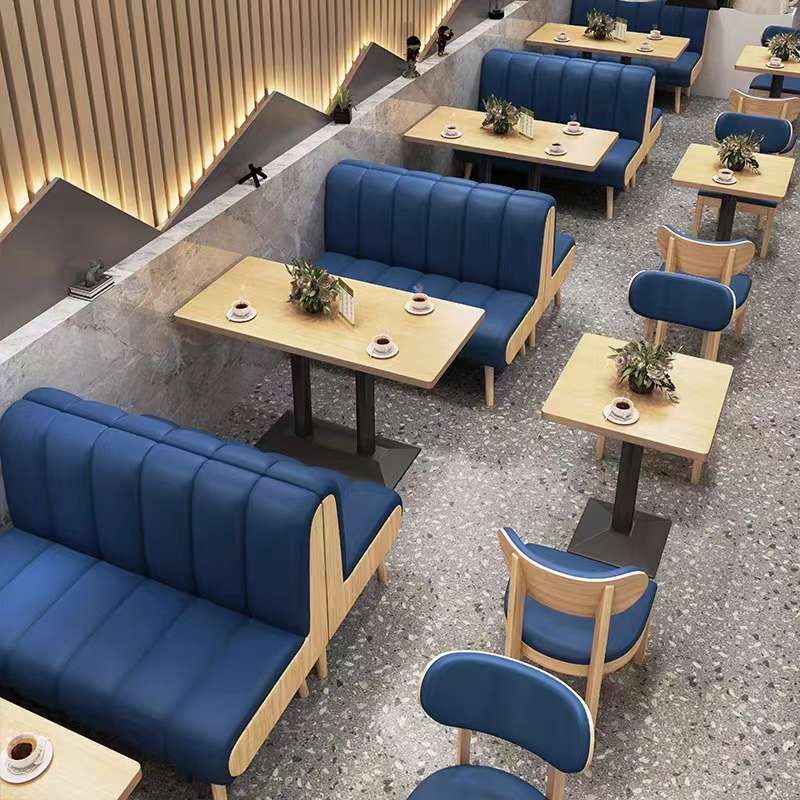 咖啡厅西餐厅沙发桌椅